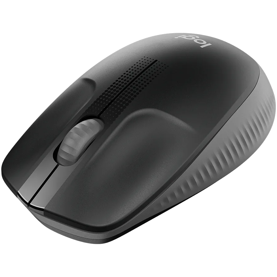 Безжична мишка LOGITECH M190 Wireless Mouse - MID GREY - Image 37