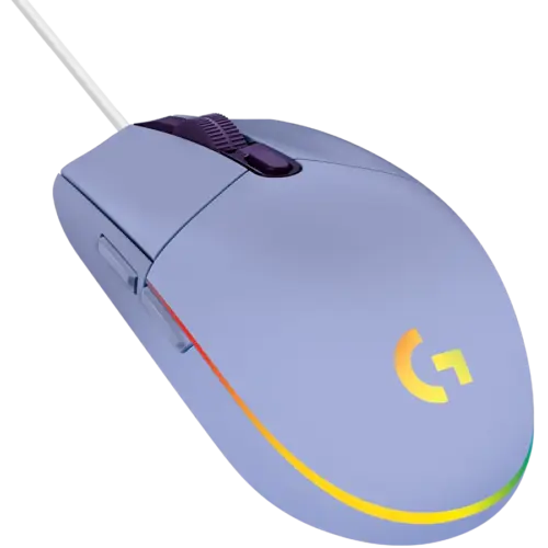 Alternative view of Геймърска мишка LOGITECH G102 LIGHTSYNC Corded Gaming Mouse - LILAC - USB - EER