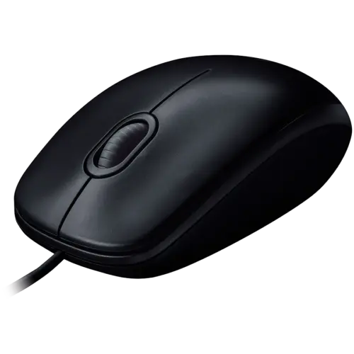 Alternative view of Мишка за компютър LOGITECH B100 Corded Mouse - BLACK - USB - B2B