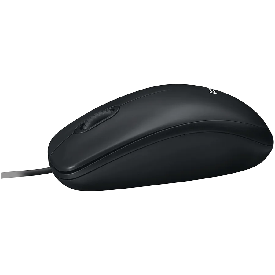 Мишка за компютър LOGITECH B100 Corded Mouse - BLACK - USB - B2B - Image 24