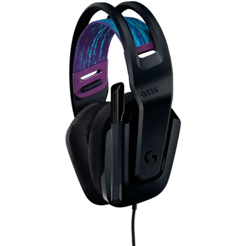 Alternative view of Геймърски слушалки LOGITECH G335 Wired Gaming Headset - BLACK - 3.5 MM