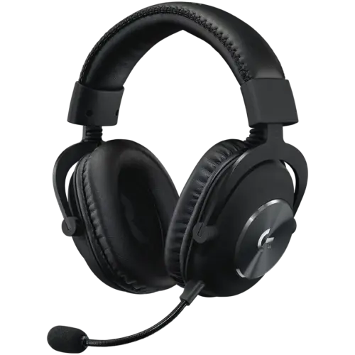 Alternative view of Геймърски слушалки LOGITECH G PRO X Wired Gaming Headset - Blue Mic - BLACK - USB DAC