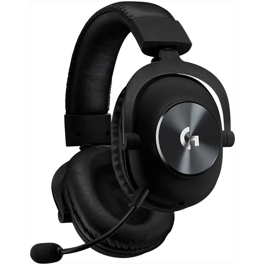 Геймърски слушалки LOGITECH G PRO X Wired Gaming Headset - Blue Mic - BLACK - USB DAC - Image 35