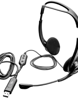 Alternative view of Слушалки LOGITECH PC960 Corded Stereo Headset BLACK - USB