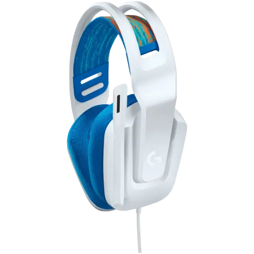 Alternative view of Геймърски слушалки LOGITECH G335 Wired Gaming Headset - WHITE - 3.5 MM