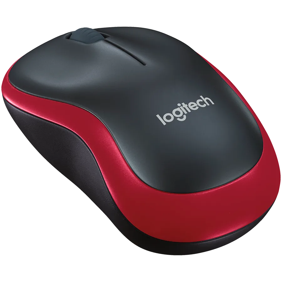 Безжична мишка LOGITECH M185 Wireless Mouse - RED - EER2 - Image 26