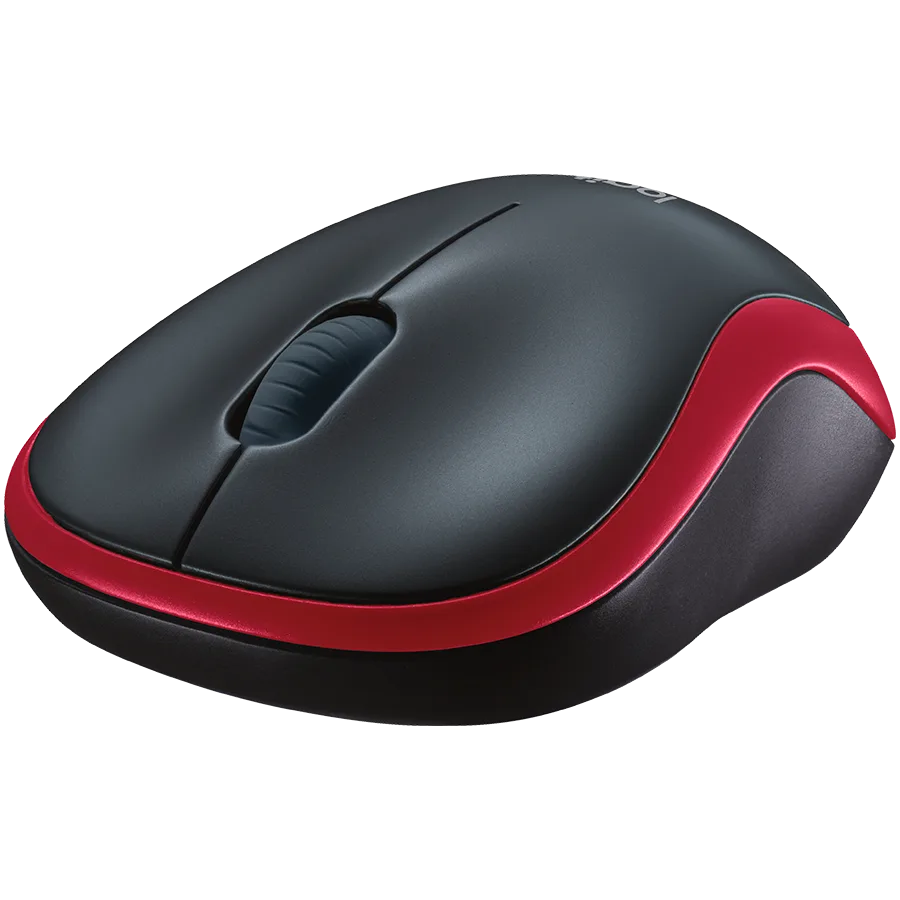 Безжична мишка LOGITECH M185 Wireless Mouse - RED - EER2 - Image 24