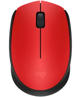 Безжична мишка LOGITECH M171 Wireless Mouse - RED