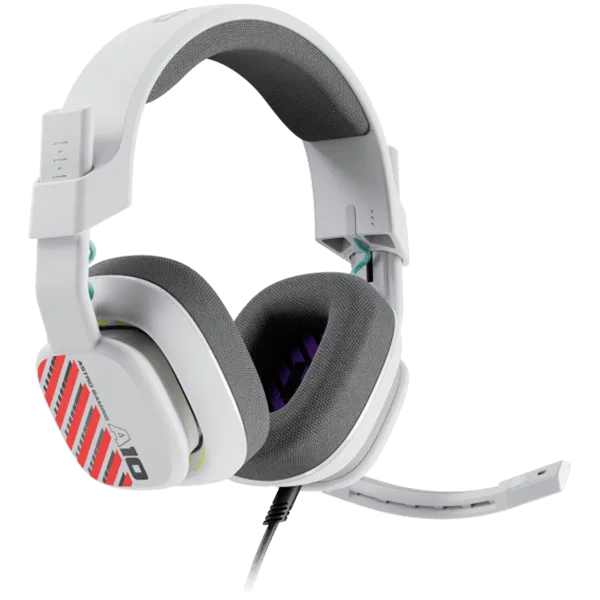 Геймърски слушалки LOGITECH ASTRO A10 Wired Gaming Headsets - STAR KILLER BASE - WHITE - 3.5