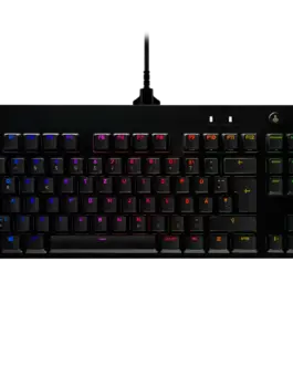 Геймърска клавиатура LOGITECH G PRO TKL Corded Mechanical Gaming Keyboard - BLACK - US INTL - USB -