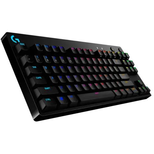 Alternative view of Геймърска клавиатура LOGITECH G PRO TKL Corded Mechanical Gaming Keyboard - BLACK - US INTL - USB - CLICKY