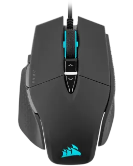 Геймърска мишка CORSAIR M65 RGB ULTRA Backlit RGB LED Optical Silver ALU Black