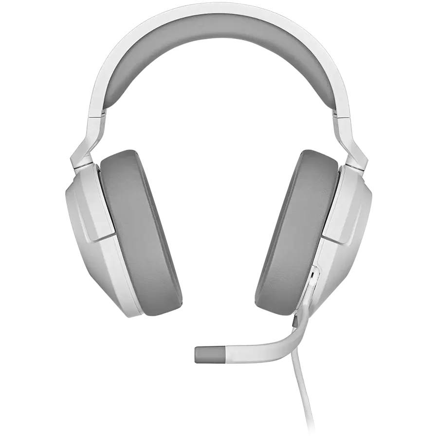 Геймърски слушалки CORSAIR HS55 Stereo Headset White
