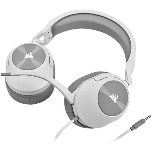 Alternative view of Геймърски слушалки CORSAIR HS55 Stereo Headset, White