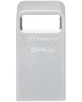USB памет Kingston 64GB DataTraveler Micro 200MB/s Metal USB 3.2 Gen 1