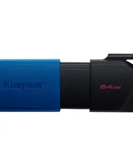 USB памет Kingston 64GB USB3.2 Gen 1 DataTraveler Exodia M (Black + Blue)
