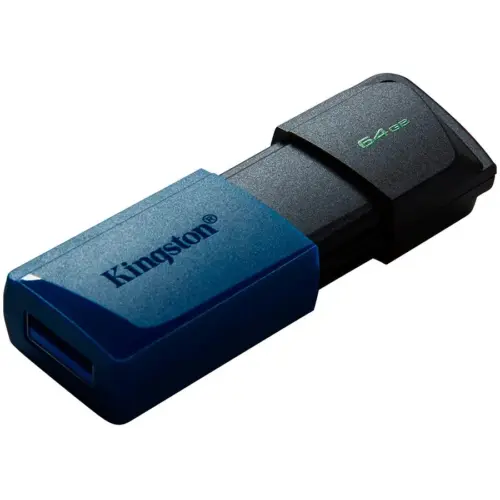 Alternative view of USB памет Kingston 64GB USB3.2 Gen 1 DataTraveler Exodia M (Black + Blue)