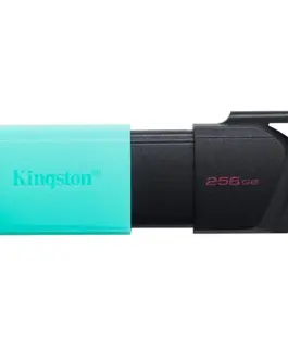 USB памет Kingston 256GB USB3.2 Gen1 DataTraveler Exodia M (Black + Teal)