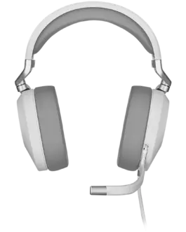 Геймърски слушалки CORSAIR HS65 Surround Headset White - EU