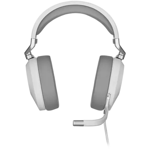Геймърски слушалки CORSAIR HS65 Surround Headset White - EU