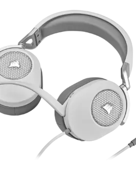 Alternative view of Геймърски слушалки CORSAIR HS65 Surround Headset, White - EU