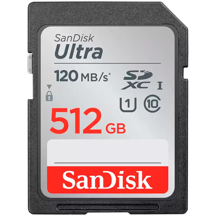 Карта памет SanDisk Ultra 512GB SDXC Memory Card 150MB/s