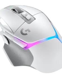 Геймърска мишка LOGITECH G502 X PLUS - WHITE/PREMIUM - 2.4GHZ - EER2 - #933
