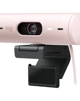 Уеб камера LOGITECH BRIO 500 Full HD Webcam - ROSE - USB