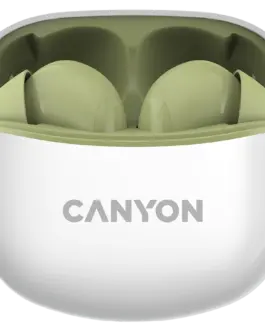 Bluetooth слушалки CANYON headset TWS-5 Green