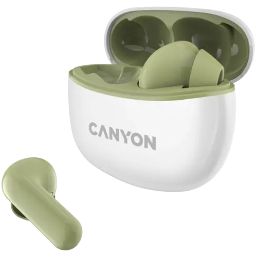 Alternative view of Bluetooth слушалки CANYON headset TWS-5 Green