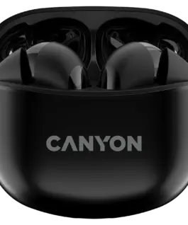 Bluetooth слушалки CANYON headset TWS-5 Black