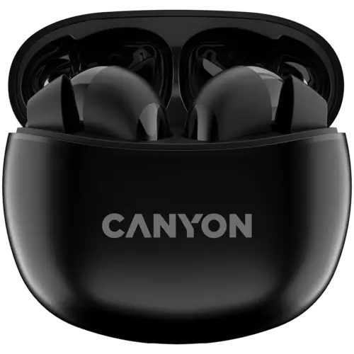 Bluetooth слушалки CANYON headset TWS-5 Black