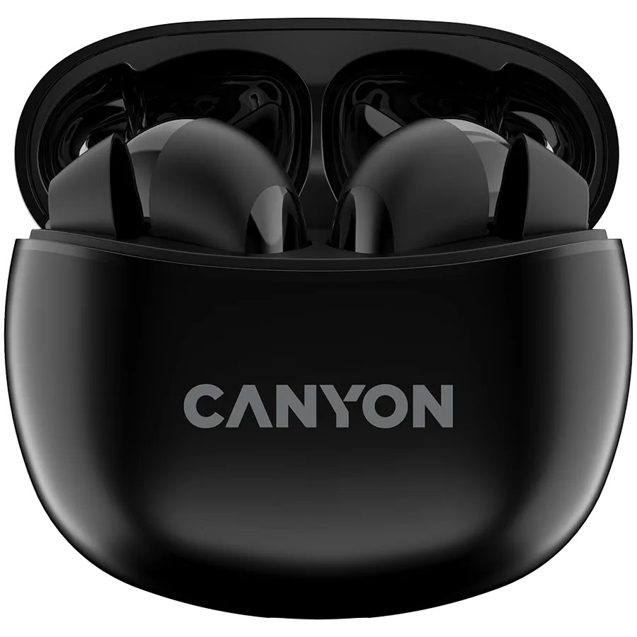 Bluetooth слушалки CANYON headset TWS-5 Black