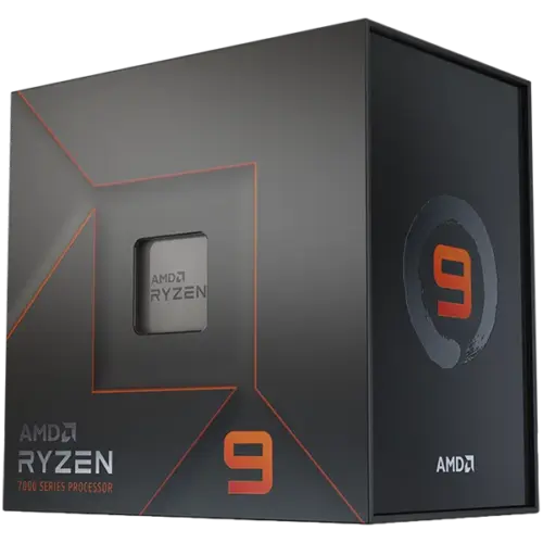 Процесор AMD CPU Desktop Ryzen 9 12C/24T 7900X (4.7/5.0GHz Boost76MB170WAM5) box with Radeon
