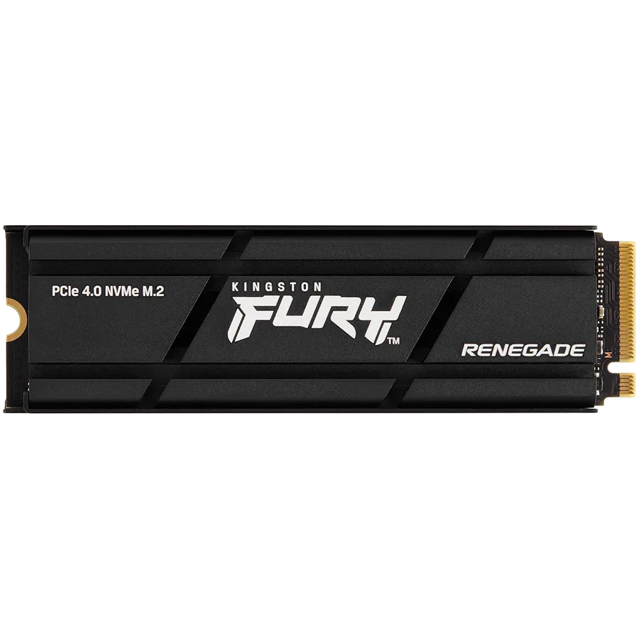 SSD диск Kingston FURY Renegade 1TB SSD with Heatsink M.2 2280 PCIe 4.0 NVMe Read/Write 7300/6000MB/s Random Read/Write: