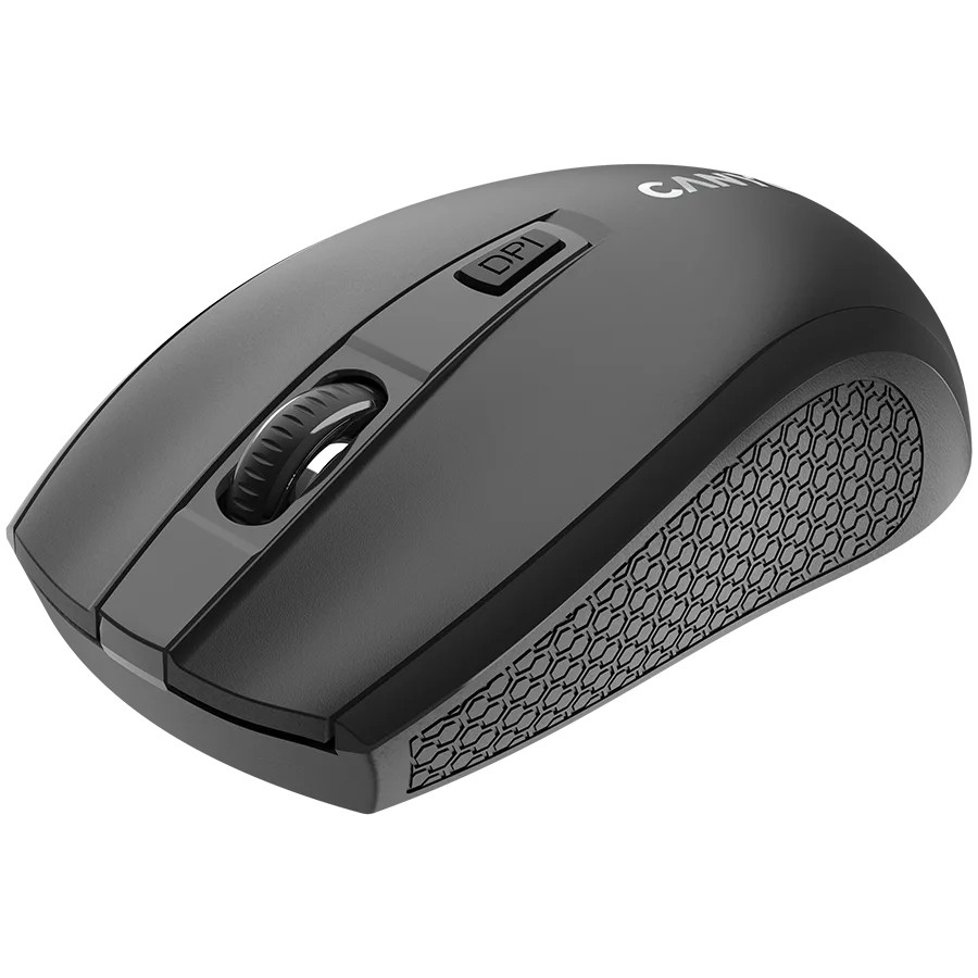 Безжична мишка CANYON MW-7, 2.4Ghz wireless mouse, 6 buttons, DPI 800/1200/1600, with 1 AA battery ,size 110*60*37mm,58g,black - Image 32