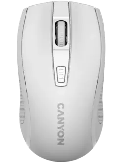 Безжична мишка CANYON MW-7 2.4Ghz wireless mouse 6 buttons DPI 800/1200/1600 with 1 AA battery size 110*60*37mm58g