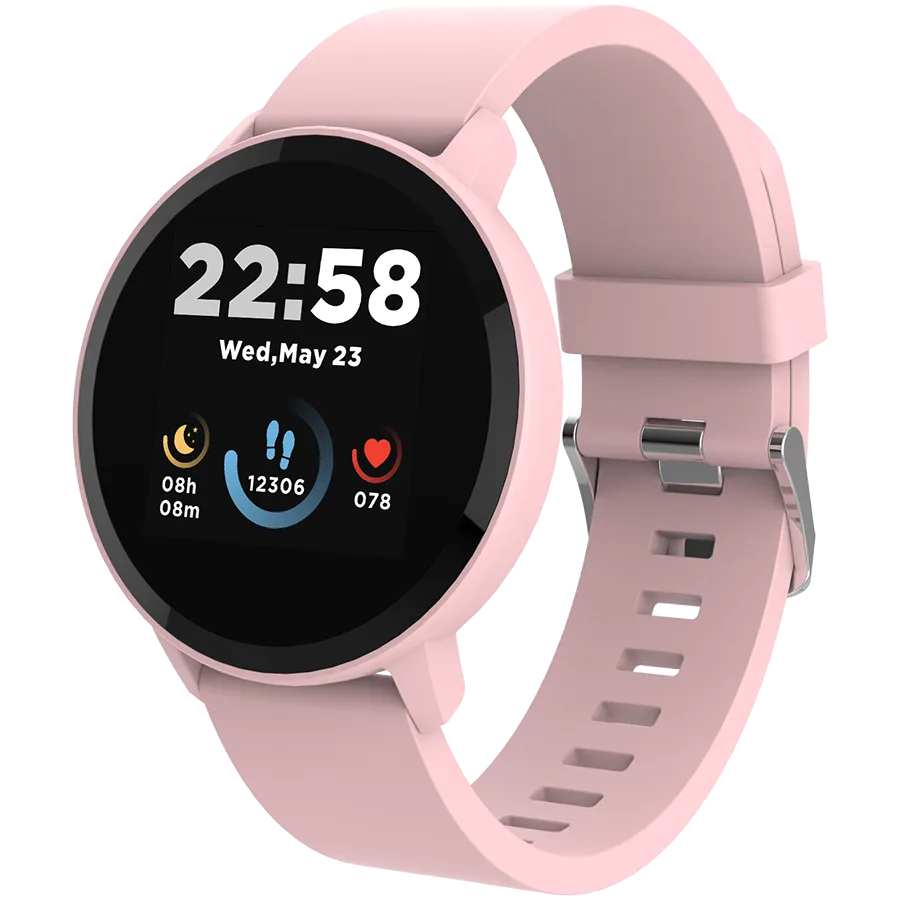 Смарт часовник CANYON Lollypop SW-63 Smart watch 1.3inches IPS full touch screen Round watch IP68 waterproof multi-sport