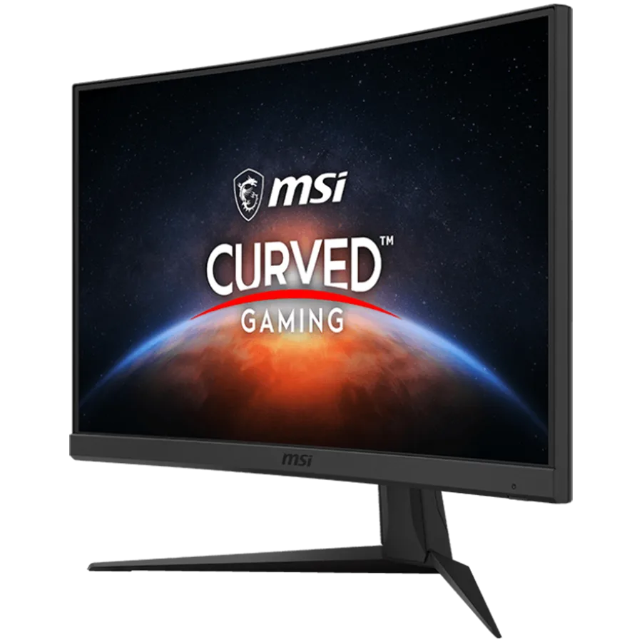Монитор MSI Optix G24C6 Curved Gaming Monitor, 23.6" 144Hz, FHD (1920x1080), VA Anti-glare, 1ms, 250nit, 3000:1, 178°/178°, 1500R Curve, FreeSync Premium, Anti-Flicker, 1x DP, 2x HDMI, 1x Earphone out, Adjustable stand, 3Y Warranty - Image 47