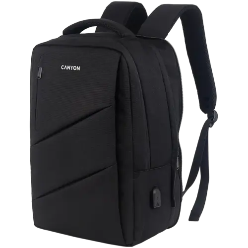 Alternative view of Раница за лаптоп CANYON backpack BPE-5 Urban USB 15.6 Black