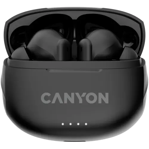 Bluetooth слушалки CANYON headset TWS-8 ENC Black