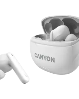 Alternative view of Bluetooth слушалки CANYON headset TWS-8 ENC White