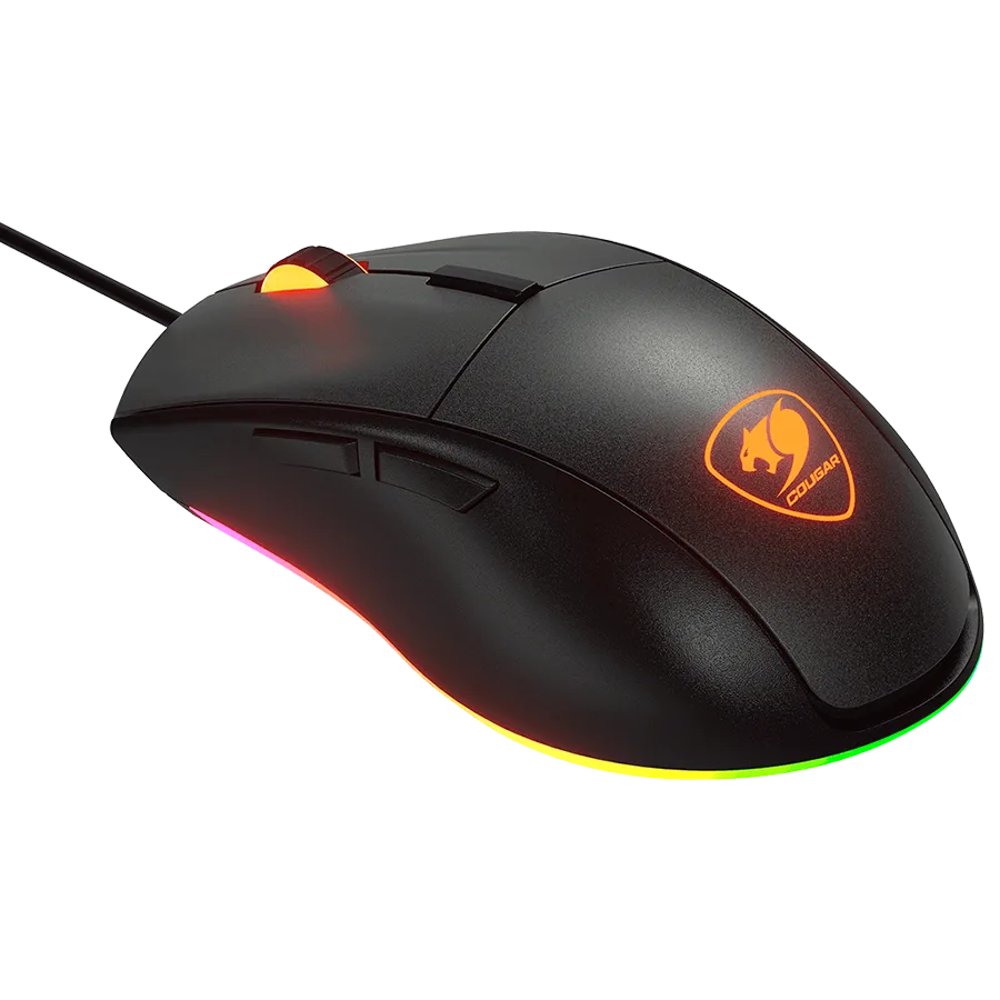 Геймърска мишка COUGAR Minos EX Gaming Mouse PAW3309 Optical gaming sensor RGB Lightning 6400 DPI 1000Hz Poling rate 20M