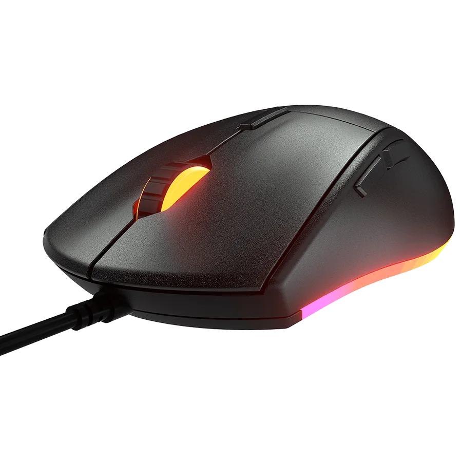 Геймърска мишка COUGAR Minos EX, Gaming Mouse, PAW3309 Optical gaming sensor, RGB Lightning, 6400 DPI, 1000Hz Poling rate, 20M gaming switches, 1.8m Cable length, 89g. - Image 30