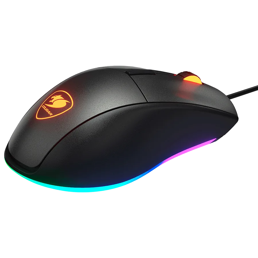 Геймърска мишка COUGAR Minos EX, Gaming Mouse, PAW3309 Optical gaming sensor, RGB Lightning, 6400 DPI, 1000Hz Poling rate, 20M gaming switches, 1.8m Cable length, 89g. - Image 39
