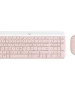 Клавиатура LOGITECH MK470 Slim Combo - ROSE - US INTL - 2.4GHZ - INTNL-973