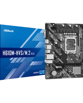 Дънна платка ASROCK H610M-HVS/M.2 R2.0 mATX LGA1700 DDR4