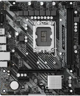 Alternative view of Дънна платка ASROCK H610M-HVS/M.2 R2.0 mATX LGA1700 DDR4