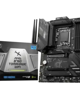 Дънна платка MSI MAG B760 TOMAHAWK WIFI ATX Socket 1700 Dual Channel DDR5 7000+(OC)MHz 2x PCIe x16 slots 3x M.2 slots 1x