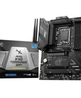 Дънна платка MSI MAG B760 TOMAHAWK WIFI ATX Socket 1700 Dual Channel DDR5 7000+(OC)MHz 2x PCIe x16 slots 3x M.2 slots 1x